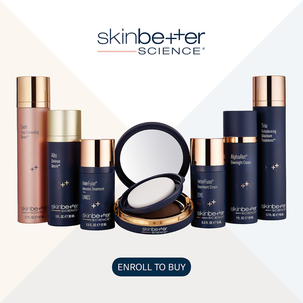 SKinBetter Science Products.