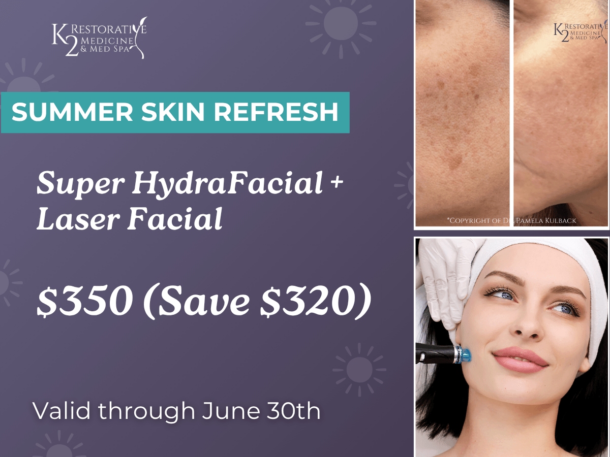 Super Hydrafacial and Laser Facial
